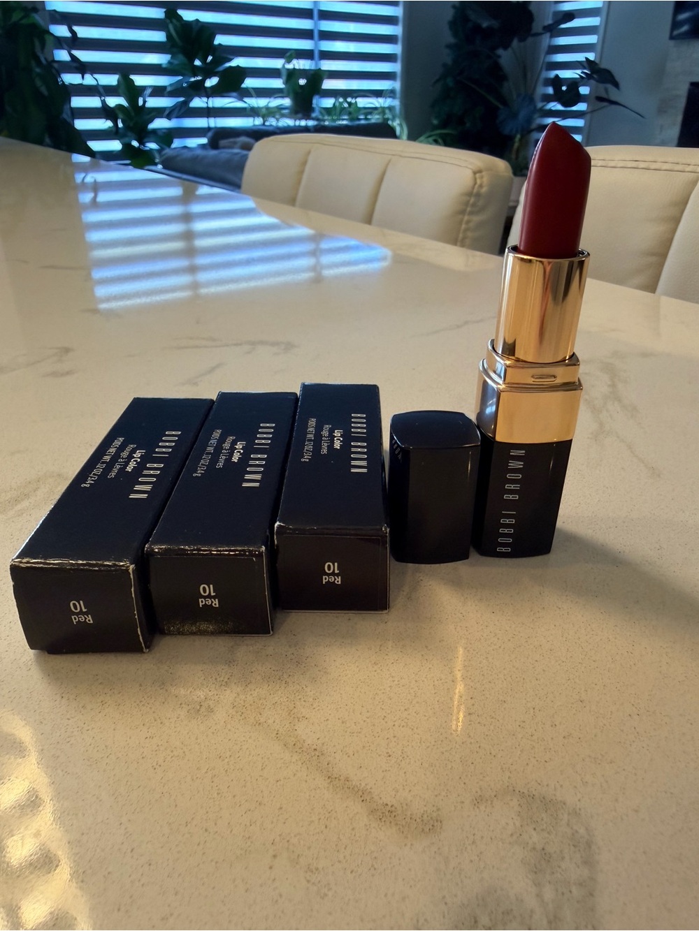【Brand New】Bobbi Brown Luxe Lip Color #10 Red – Full Size